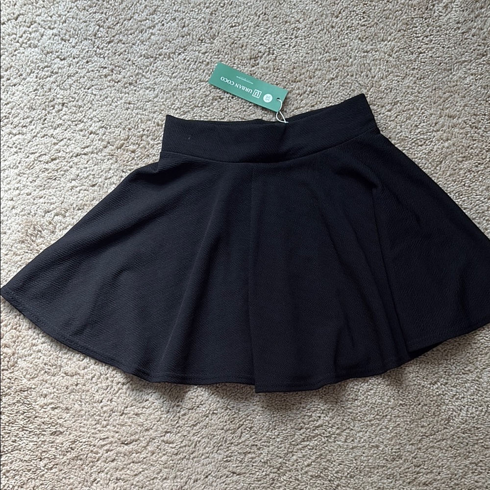 Black Skater Skirt